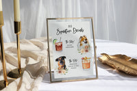 Pet Signature Drink Sign For Your Wedding