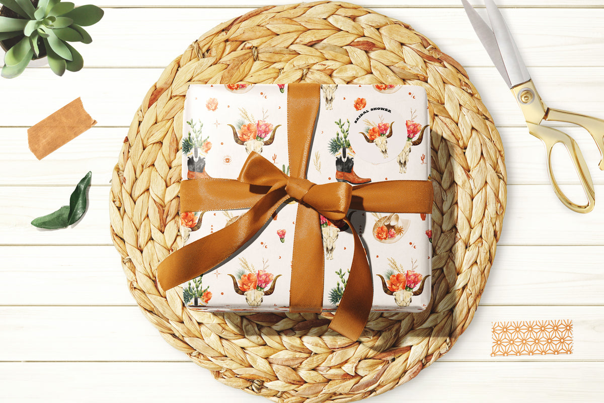 Southeastern Country Western Wrapping Paper (5 sheets)