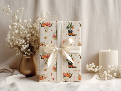 Southeastern Country Western Wrapping Paper (5 sheets)