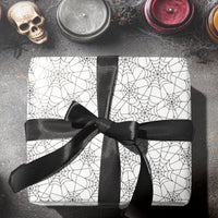 Spider Web Halloween Wrapping Paper