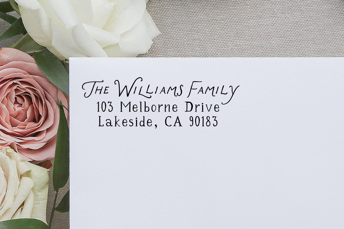 The Lover Self Inking Address Stamp