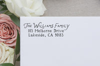 The Lover Self Inking Address Stamp