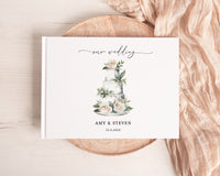 Watercolor Cake Wedding (any occasion) Guest Book
