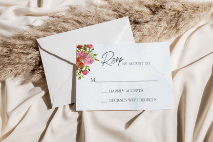 4 Bar Envelopes- RSVP