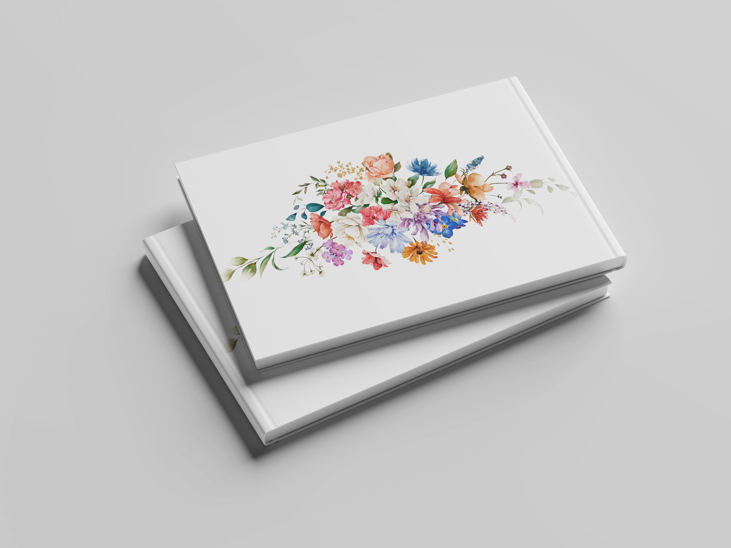 Wildflower Wedding Guest Book