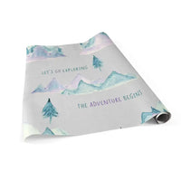 Adventure Begins Wrapping Paper - Premium Craft Supplies & Tools > Party & Gifting > Packaging & Wrapping from Sugar and Spice Invitations - Just $26.10! Shop now at Sugar and Spice Paper
