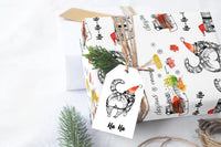 Cat Butt Christamas Wrapping Paper - Premium Craft Supplies & Tools > Party & Gifting > Packaging & Wrapping from Sugar and Spice Invitations - Just $26.10! Shop now at Sugar and Spice Paper