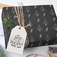 Chalkboard Holiday Trees Wrapping Paper - Premium Craft Supplies & Tools > Party & Gifting > Packaging & Wrapping from Sugar and Spice Invitations - Just $26.10! Shop now at Sugar and Spice Paper