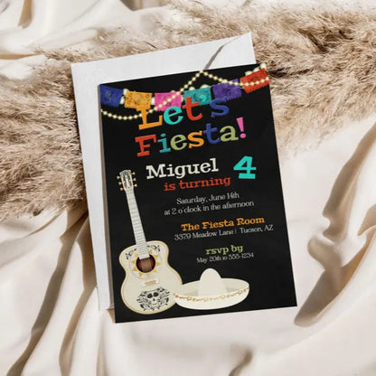 Coco Fiesta Mexican Birthday Invitation - Premium Digital File from Sugar and Spice Invitations - Just $1.95! Shop now at Sugar and Spice Paper