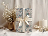 Elegant Fox Christmas Wrapping Paper Roll - Premium Home Decor from Printify - Just $26.10! Shop now at Sugar and Spice Paper