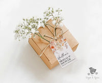 Fall Floral Minimalist Heart Gift Tag - Premium Craft Supplies & Tools > Party & Gifting > Labels, Stickers & Tags > Tags from Sugar and Spice Invitations - Just $26! Shop now at Sugar and Spice Paper
