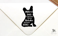 French Bull Self Inking Address Stamp Personalized - Premium Craft Supplies & Tools > Stamps & Seals > Stamps from Sugar and Spice Invitations - Just $40! Shop now at Sugar and Spice Paper