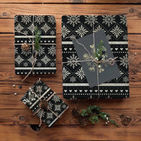 Gold Snowflakes Wrapping Paper - Premium Craft Supplies & Tools > Party & Gifting > Packaging & Wrapping from Sugar and Spice Invitations - Just $26.10! Shop now at Sugar and Spice Paper