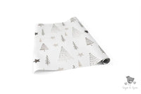 Hand Drawn Trees Christmas Wrapping Paper - Premium Craft Supplies & Tools > Party & Gifting > Packaging & Wrapping from Sugar and Spice Invitations - Just $26.10! Shop now at Sugar and Spice Paper