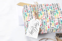 Happy Birthday Wrapping Paper - Premium Craft Supplies & Tools > Party & Gifting > Packaging & Wrapping from Sugar and Spice Invitations - Just $26.10! Shop now at Sugar and Spice Paper
