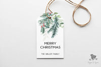 Holly & Pine Gift Tags - Premium Craft Supplies & Tools > Party & Gifting > Labels, Stickers & Tags > Tags from Sugar and Spice Invitations - Just $26! Shop now at Sugar and Spice Paper
