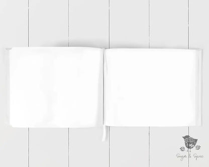 Mediterranean Lemon Wedding Guest Book - Premium  from Sugar and Spice - Just $55! Shop now at Sugar and Spice Paper