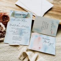 Michigan Wedding Invitation Suite - Premium  from Sugar and Spice Invitations - Just $2.10! Shop now at Sugar and Spice Paper