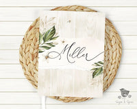 Rustic Greenery & Floral Wedding Guest Book - Premium  from Sugar and Spice - Just $45! Shop now at Sugar and Spice Paper
