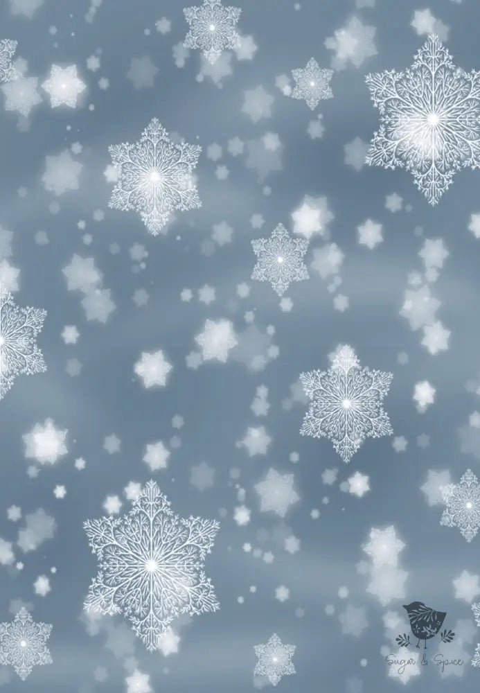 Snowflake Wrapping Paper - Premium Craft Supplies & Tools > Party & Gifting > Packaging & Wrapping from Sugar and Spice Invitations - Just $26.10! Shop now at Sugar and Spice Paper