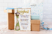 Tangled Rapunzel Princess Birthday Invitation - Premium Digital File from Sugar and Spice Invitations - Just $1.95! Shop now at Sugar and Spice Paper