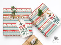 Winter Deer Wrapping Paper - Premium Craft Supplies & Tools > Party & Gifting > Packaging & Wrapping from Sugar and Spice Invitations - Just $26.10! Shop now at Sugar and Spice Paper
